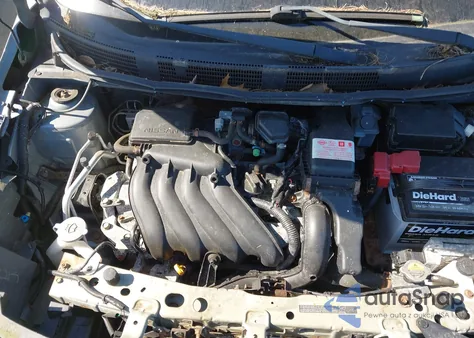 2012 Nissan Versa 1.6 S из США, поврежденный, VIN 3N1CN7AP0CL856234